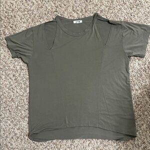 LNA Olive Short Sleeve Women's Tee